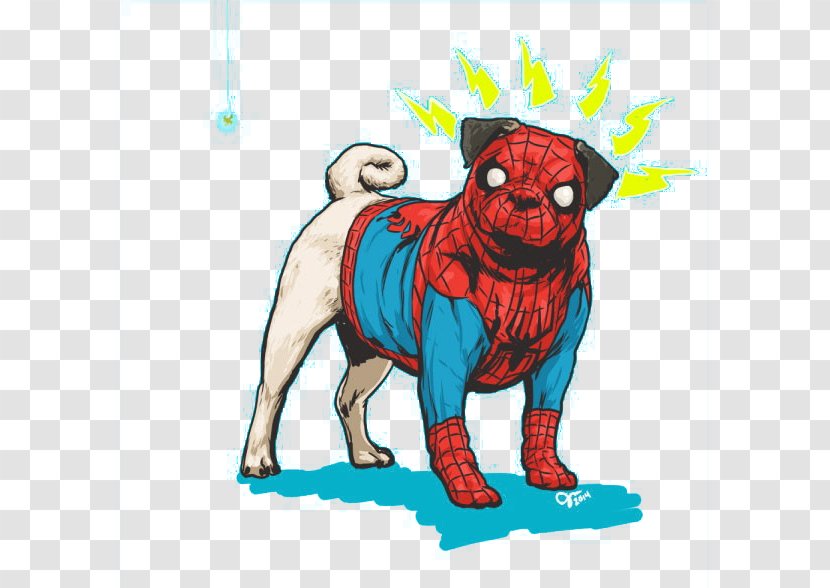 Marvel Heroes 2016 Spider-Man Dog Hulk Thor - Flower - Spiderman Puppy Transparent PNG