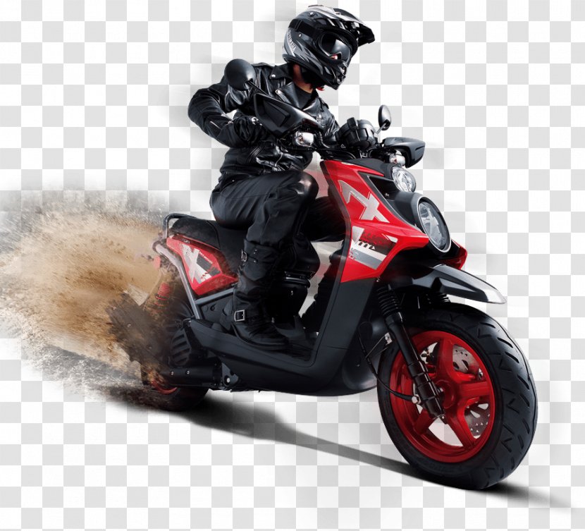 Scooter Motorcycle Motor Vehicle Yamaha Zuma - Motorcycling - Tuning Transparent PNG