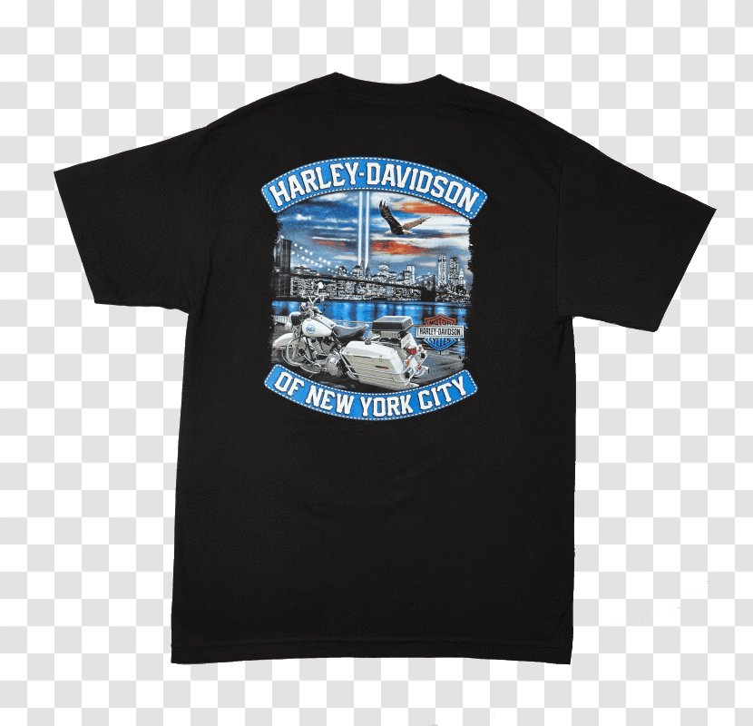 T-shirt Harley-Davidson Motorcycle Sleeve - Outerwear Transparent PNG