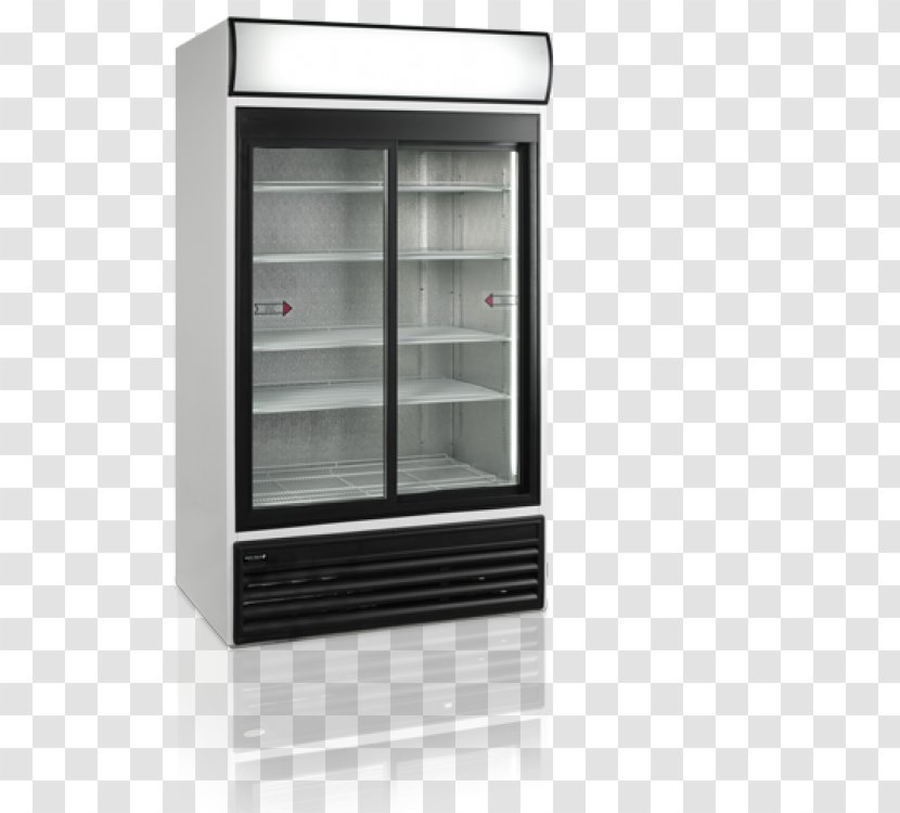 Refrigerator Sliding Glass Door Freezers - Display Case Transparent PNG