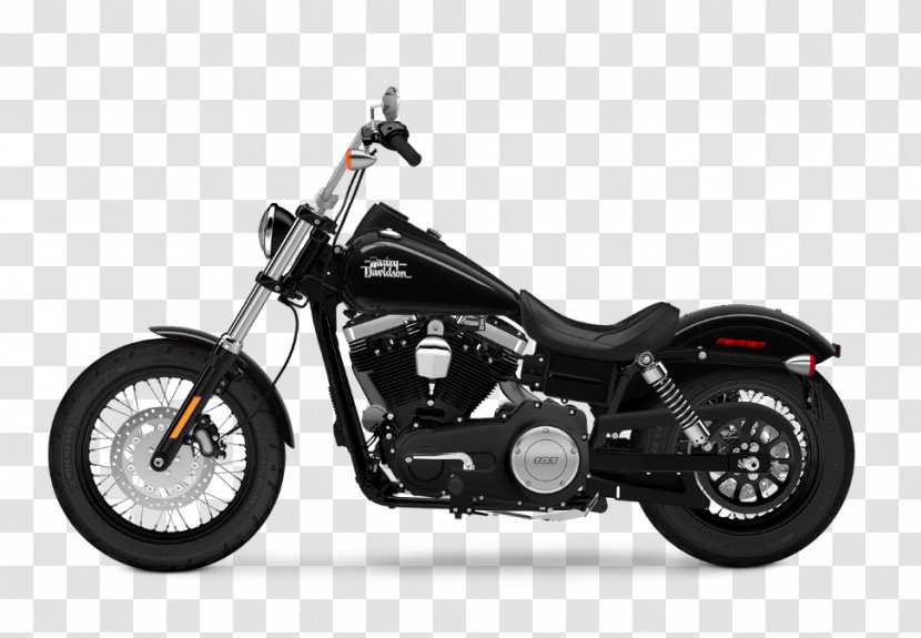 Harley-Davidson Super Glide Motorcycle Softail Sportster - Automotive Exhaust - Vivid Transparent PNG