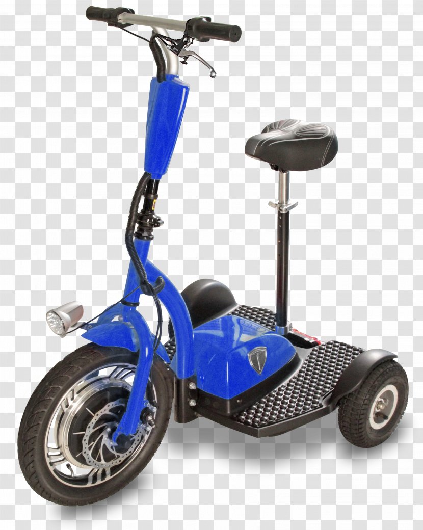 Electric Motorcycles And Scooters Vehicle Personal Transporter Wheel - Threewheeler - Scooter Transparent PNG