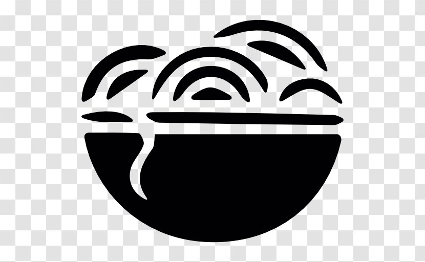 Asian Cuisine Chinese Pasta - Silhouette - Bowl Of Transparent PNG