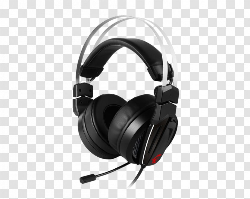 MSI Headset Immerse GH60 Gaming Headphones IMMERSE GH70 Micro-Star International - Electronic Device - Computer Microphone Transparent PNG