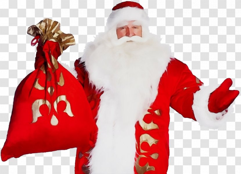 Santa Claus - Costume - Holiday Ornament Transparent PNG