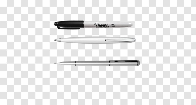 Ballpoint Pen Black And White - Ball Transparent PNG