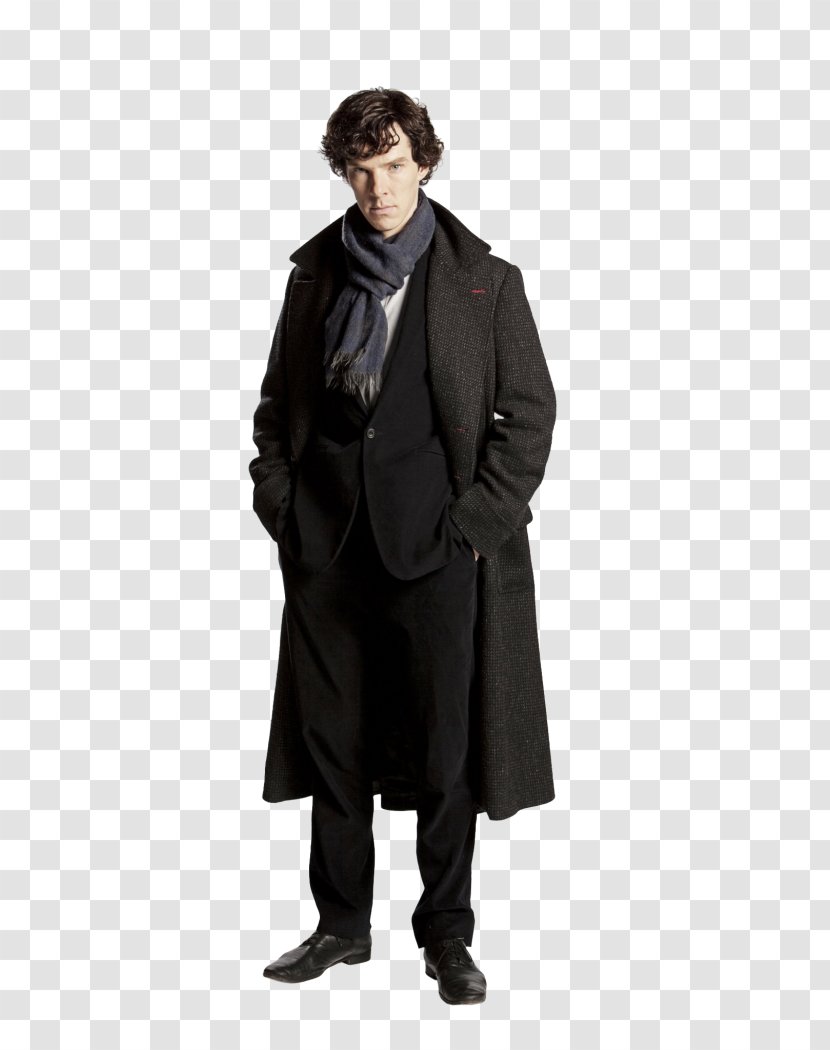 Sherlock Holmes 221B Baker Street T-shirt Coat Jacket - Tshirt Transparent PNG