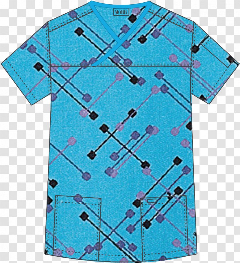 T-shirt Scrubs Top Uniform Neckline - Point - Criss-cross Transparent PNG