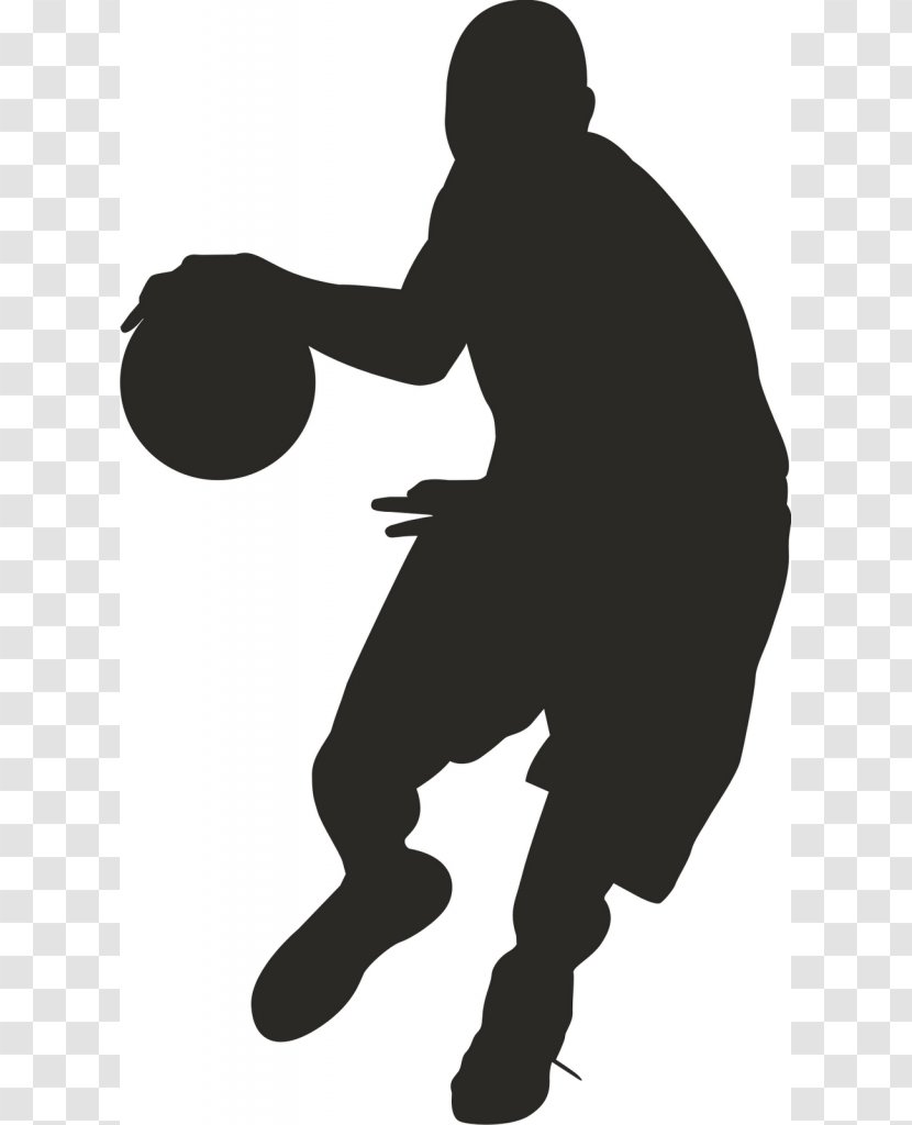 Basketball Backboard Slam Dunk Sport Clip Art - Player Clipart Transparent PNG
