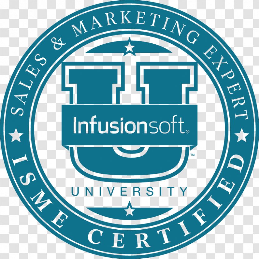 Infusionsoft Marketing Organization Logo Sales - Area - Blue Stamp Transparent PNG