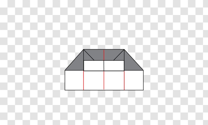 Origami House How-to Roof Pattern - Area - Piano Cartoon Transparent PNG