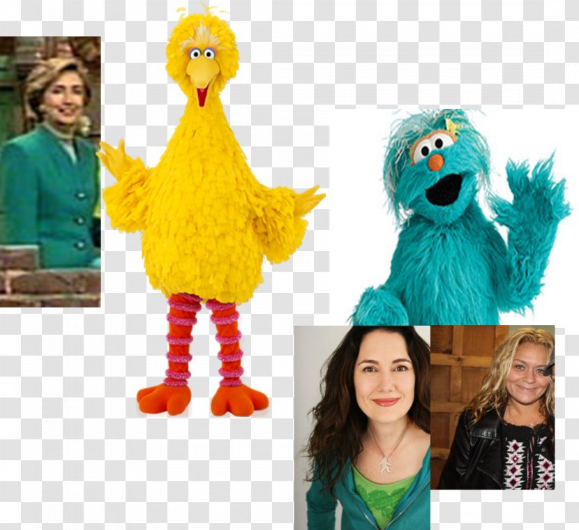 Big Bird Oscar The Grouch Mr. Snuffleupagus Puppeteer Muppets - Play - Hillary Clinton Transparent PNG