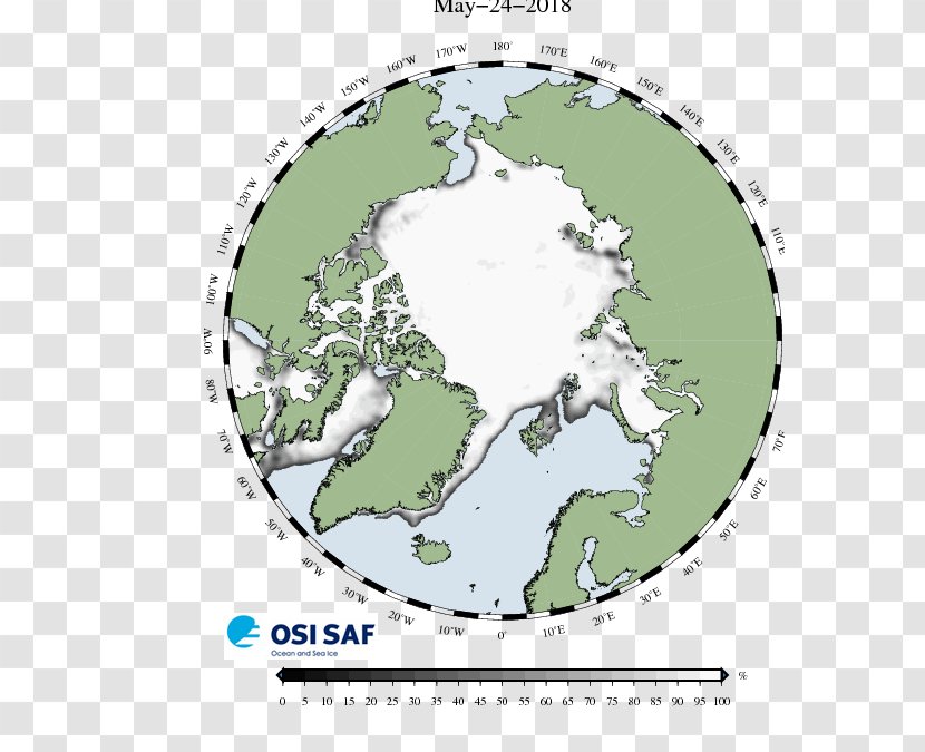 Arctic Ocean Measurement Of Sea Ice Meteorology National Snow And Data Center - World Transparent PNG