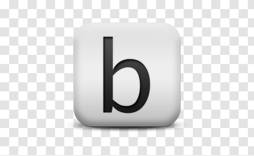 Letter Case Alphanumeric Font - Trademark - B Transparent PNG