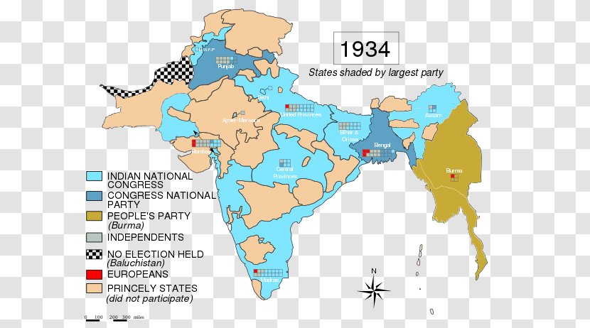 Indian General Election, 2014 British Raj 1934 2004 - Election - India Transparent PNG