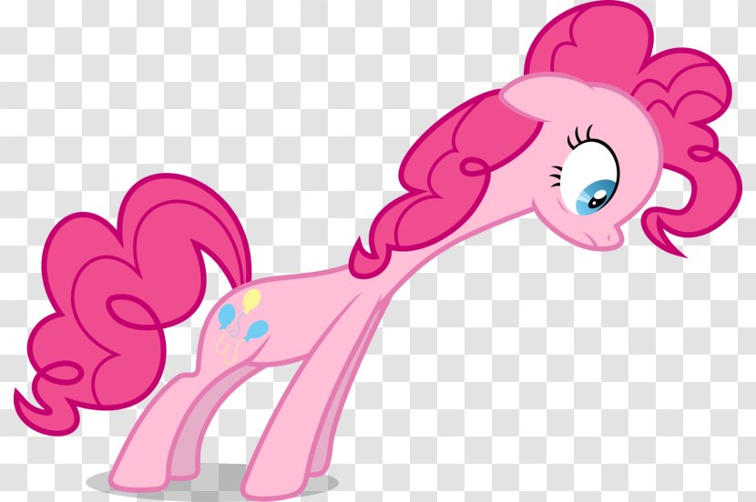 Pony Pinkie Pie Clip Art Vector Graphics Image - Heart - Tree Transparent PNG