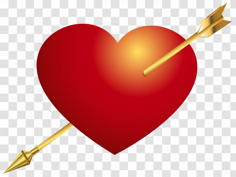 Heart Arrow Clip Art - Flower - Valentines Day Transparent PNG