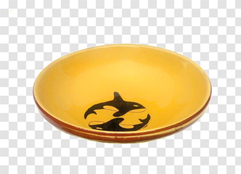 Plate Bowl - Yellow Transparent PNG
