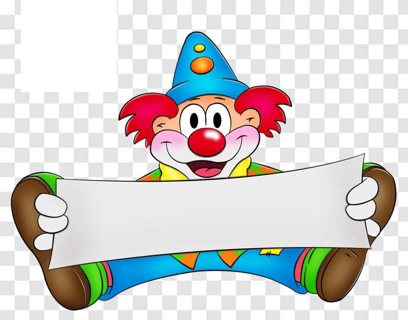 Circus Clown Clip Art - Scrapbooking Transparent PNG