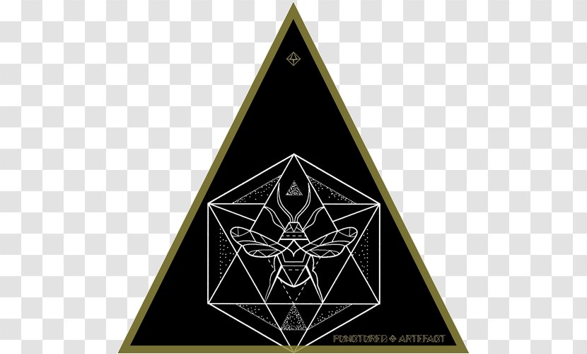 Triangle Sacred Geometry Icosahedron Symbol Transparent PNG