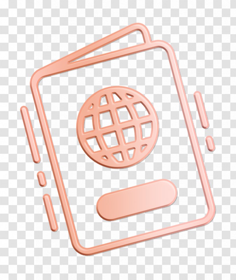 Citizenship Icon Document Identity - Peach Vacation Transparent PNG