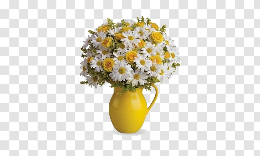 Flowerpot Flower Delivery Floristry Vase - Artificial - Potted Chrysanthemum Transparent PNG