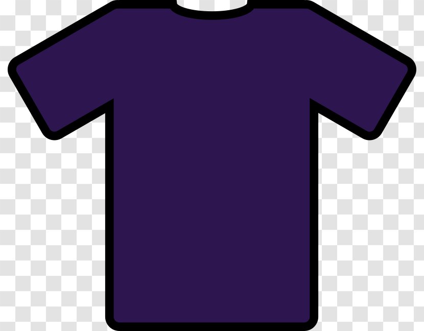 T-shirt Polo Shirt Clip Art - Violet - Navy Cliparts Transparent PNG