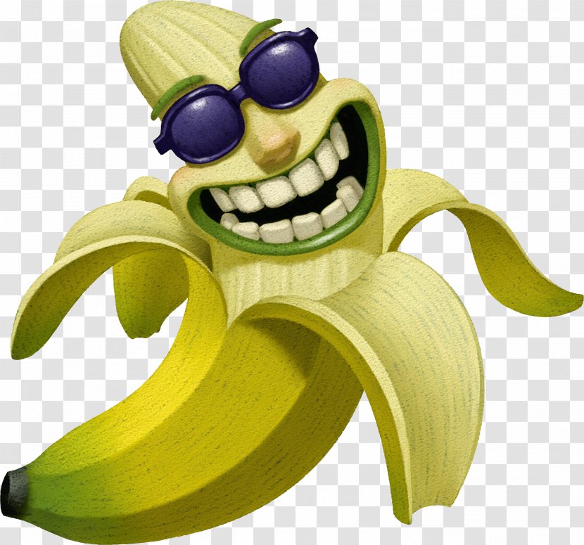 Fruit Clip Art - Banana - HD Funny Expression Bananas Transparent PNG
