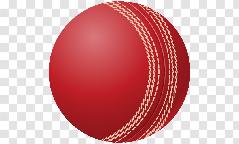 Cricket Ball - Red - Team Sport Soccer Transparent PNG