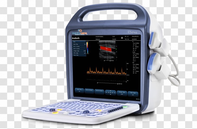 Medical Equipment Doppler Ultrasonography Ultrasound Echocardiography - Agama Transparent PNG