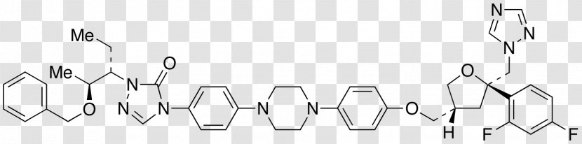 Posaconazole Chemical Compound 1,2,4-Triazole Trypanosoma Cruzi Ergosterol - Watercolor - Frame Transparent PNG