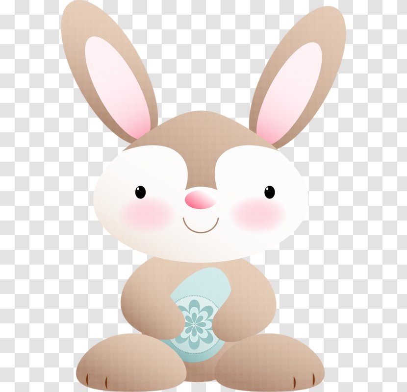 Rabbit Hare Easter Bunny Animal Image - Pink Transparent PNG