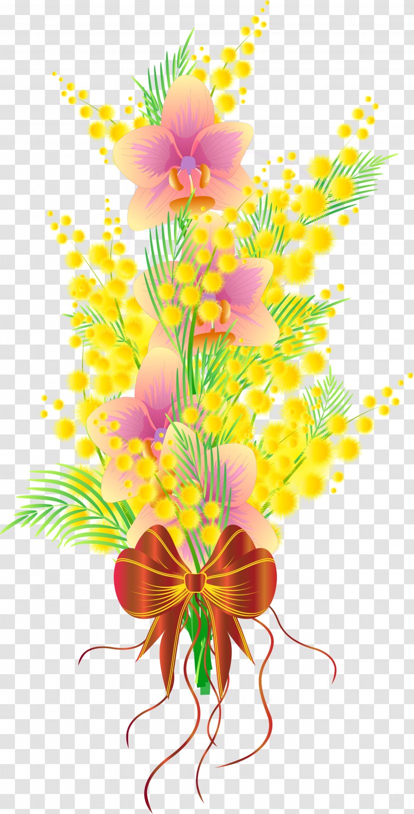 Flower Bouquet Cut Flowers Nosegay Petal - Tulip Transparent PNG