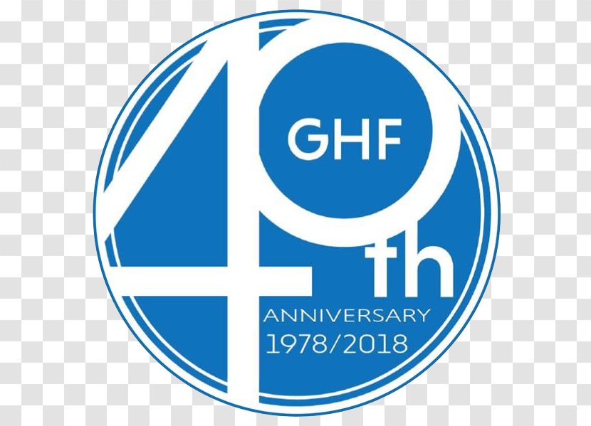 Gainesville Health & Fitness - Trademark - Main Center Logo GHF Personal Training Brand40 Years Transparent PNG