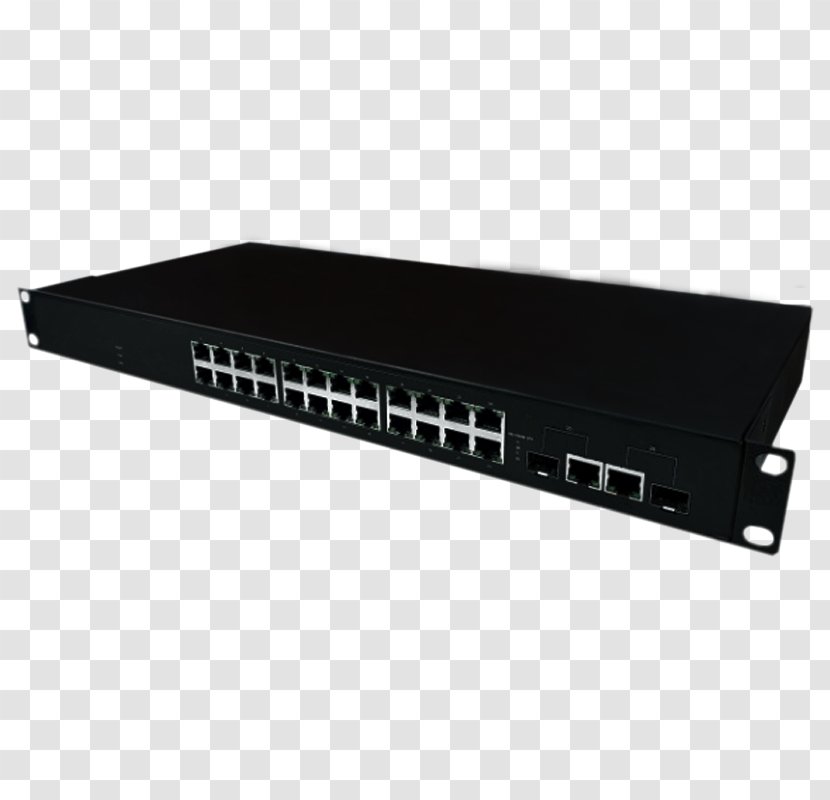 Gigabit Ethernet Network Switch Port Forwarding Interface Converter - Electronic Device - USB Transparent PNG