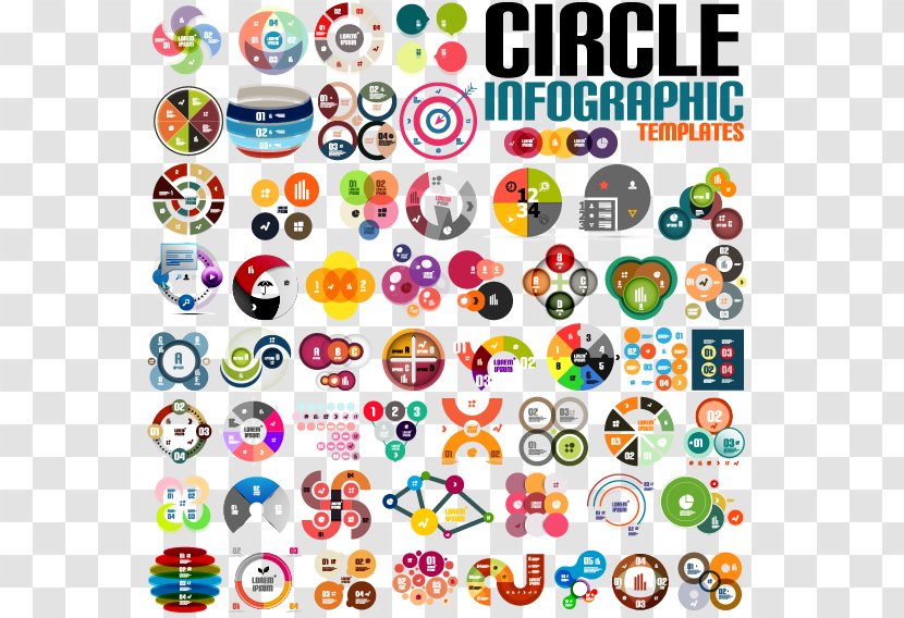 Infographic Creativity - Page Layout - Circle Transparent PNG