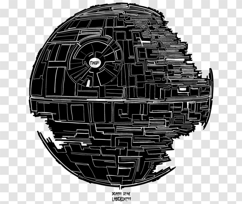 Death Star Anakin Skywalker Wars Drawing Photography Transparent PNG