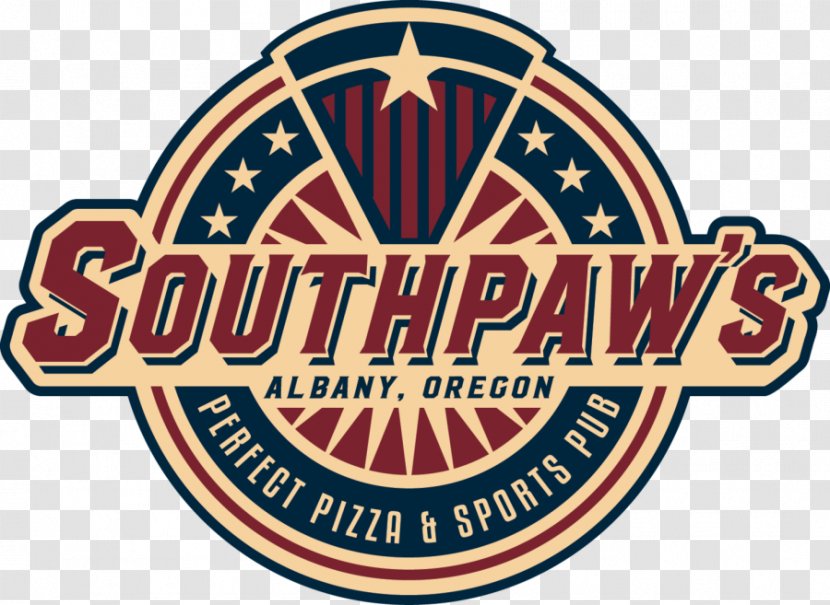 Southpaws Perfect Pizza And Sports Pub Logo Emblem Bar - Coach Thank You Transparent PNG