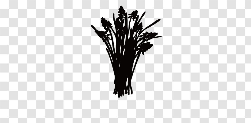 Silhouette Flower Hyacinth - Grape - Wheat Transparent PNG