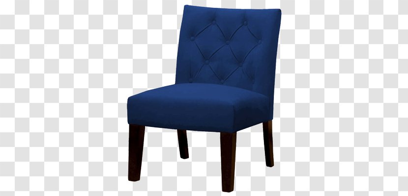 Eames Lounge Chair Navy Blue Furniture - Short Legs Transparent PNG