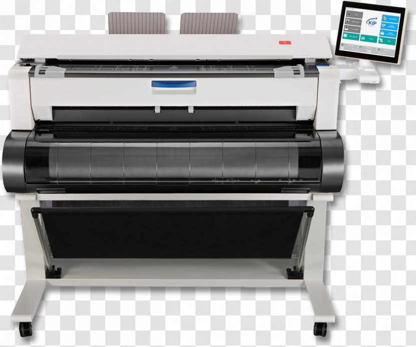 Wide-format Printer Printing Multi-function Hewlett-Packard - Inkjet - Digital Machine Transparent PNG