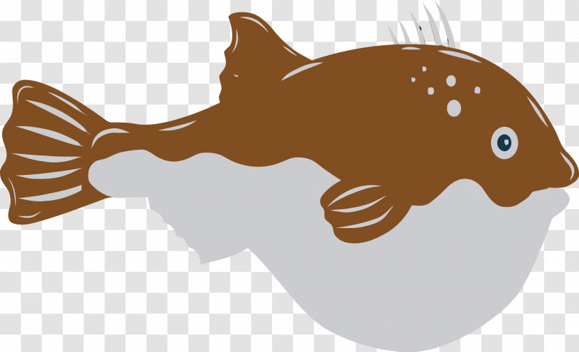 Cartoon Tail Fish Science Biology Transparent PNG