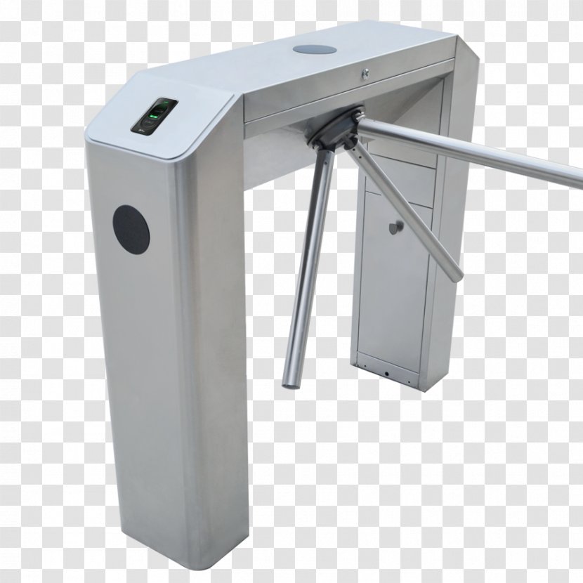 Turnstile Access Control Zkteco Biometrics Security Alarms & Systems - Time And Attendance Transparent PNG