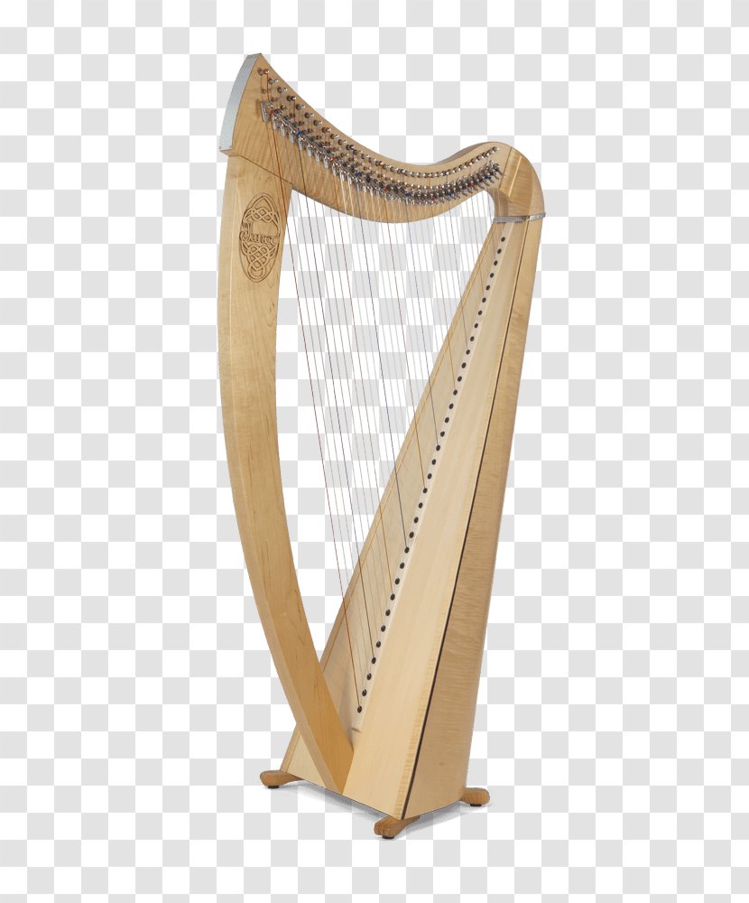 Celtic Harp Konghou Camac Harps Pedal - Bass Guitar Transparent PNG