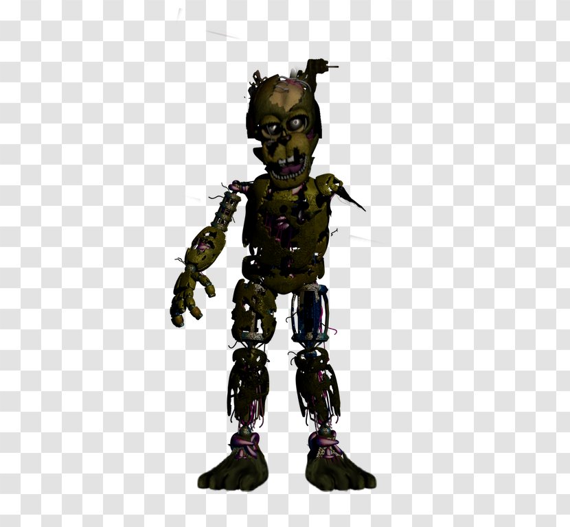 Freddy Fazbear's Pizzeria Simulator Five Nights At Freddy's 4 2 Freddy's: The Twisted Ones - Action Figure - Fnaf Scraptrap Transparent PNG