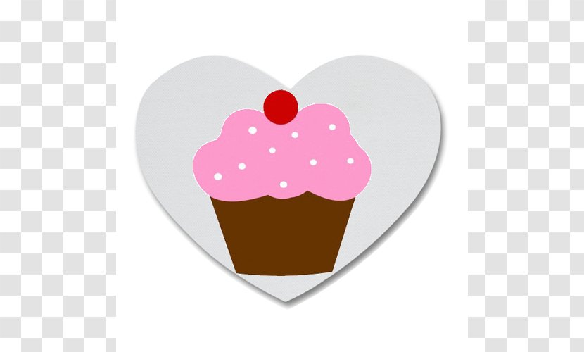 Cupcake Heart Clip Art - Website - Pink Pictures Transparent PNG