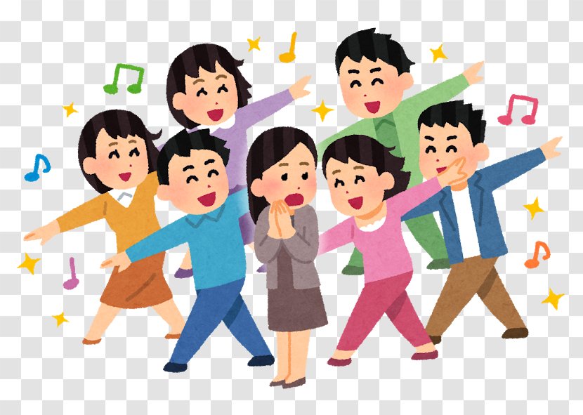 いらすとや Dance Flash Mob Illustrator - Flower Transparent PNG