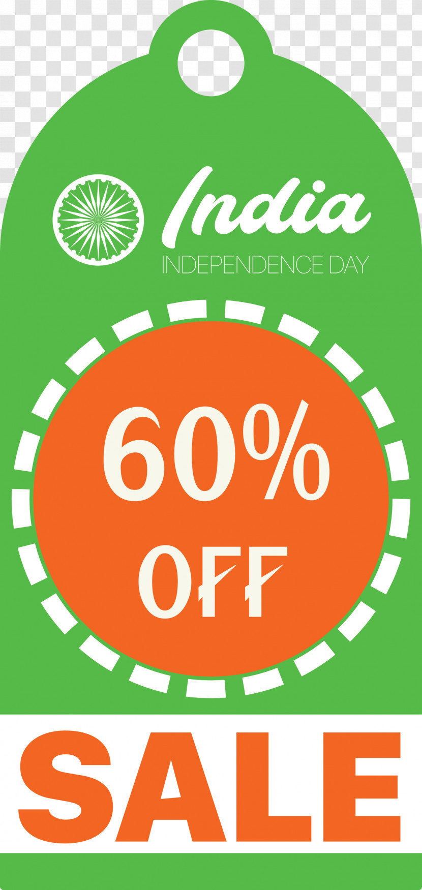 India Indenpendence Day Sale Tag India Indenpendence Day Sale Label Transparent PNG