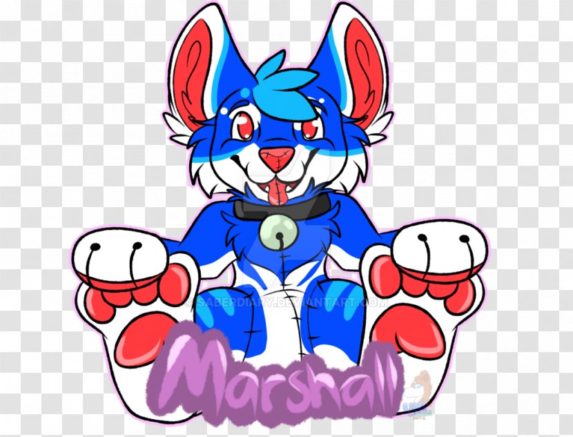 Cartoon Line Clip Art - Marshall Paw Transparent PNG