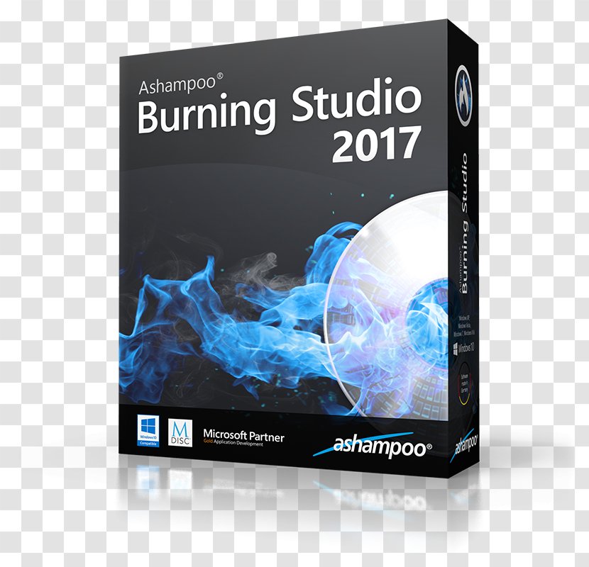 Ashampoo Burning Studio Blu-ray Disc Computer Software Cracking Product Key - Brand - Dvd Transparent PNG